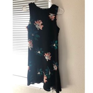 WhoWhatWear black floral dress